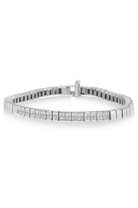 Princess Cut Diamond Bracelet